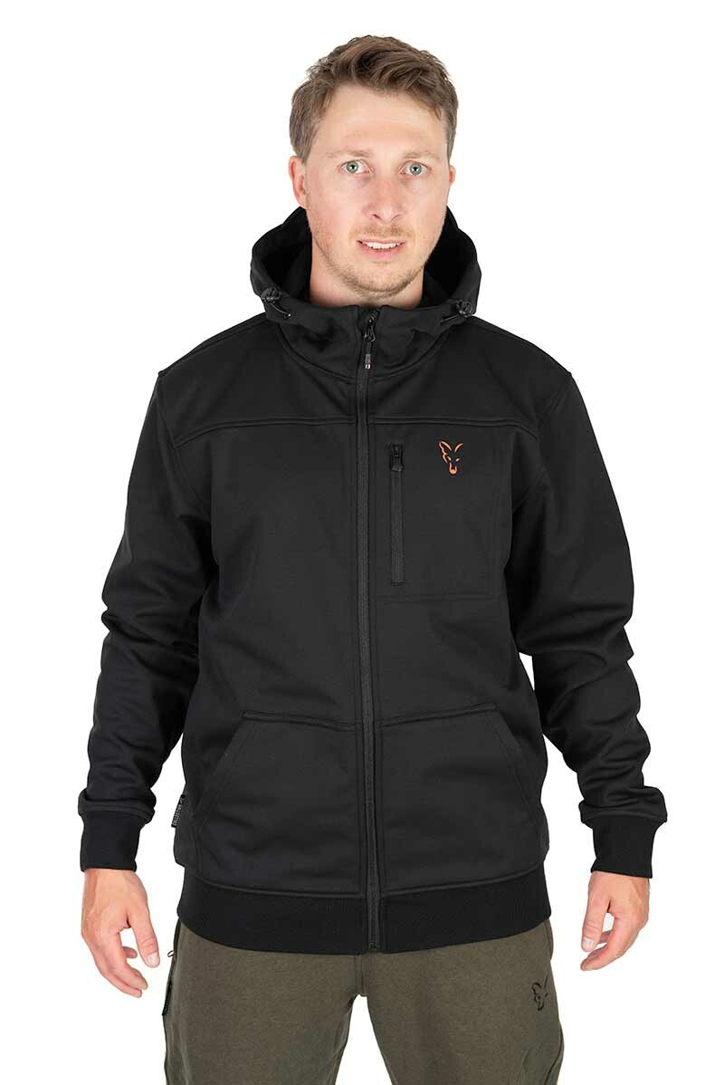 FOX Bunda COLLECTION SOFT SHELL JACKET BLACK & ORANGE