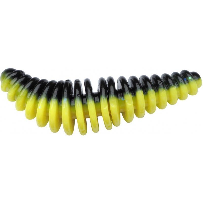 Berkley Gumová nástraha POWERBAIT Pupa 70mm - Black/Snsne Ylw 