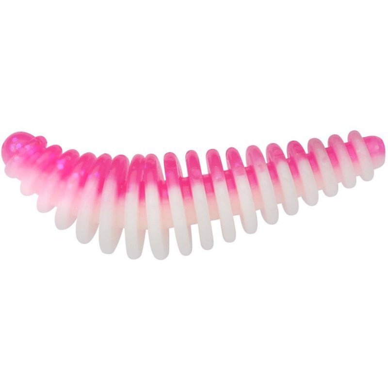 Berkley Gumová nástraha POWERBAIT Pupa 70mm - Pink/White