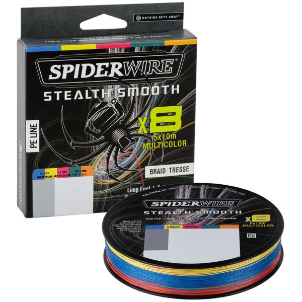 Spiderwire Splétaná Šňůra Stealth Smooth 8 300 m - 0,19 mm 18 kg