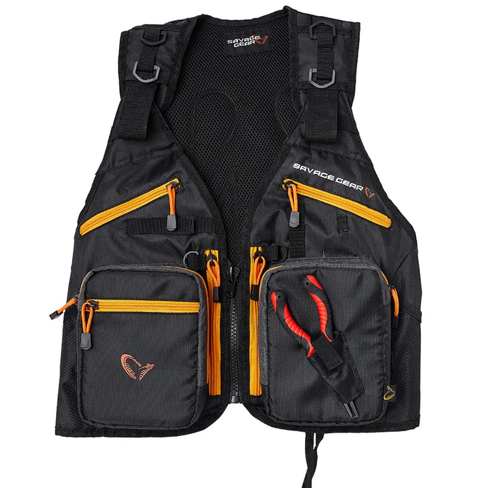 Savage Gear Přívlačová vesta Pro-Tact Spinning Vest One Size Black 