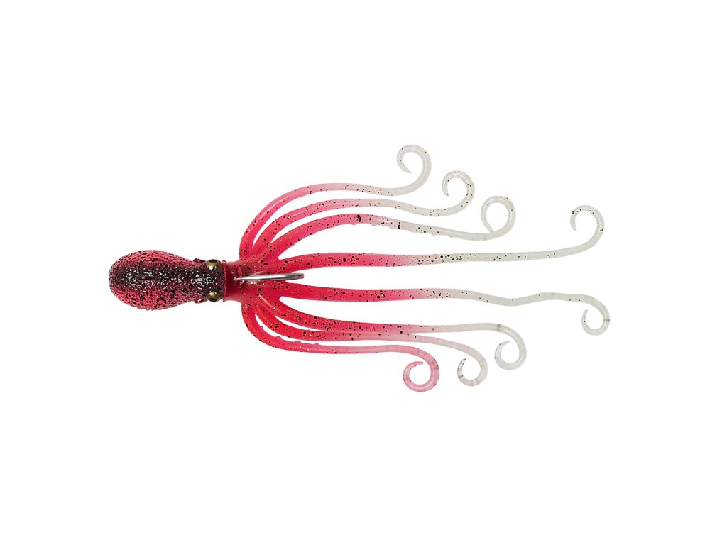 Savage Gear gumová nástraha Chobotnice 3D Octopus UV Pink Glow