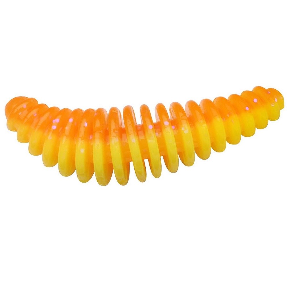 Berkley Gumová Nástraha PowerBait Power Pupa Fluo Orange Sunshine Yellow -  10 ks