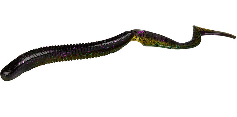 Savage Gear Gumová Nástraha Razorback Worm Sinking Black Blue 20 cm 9,5 g