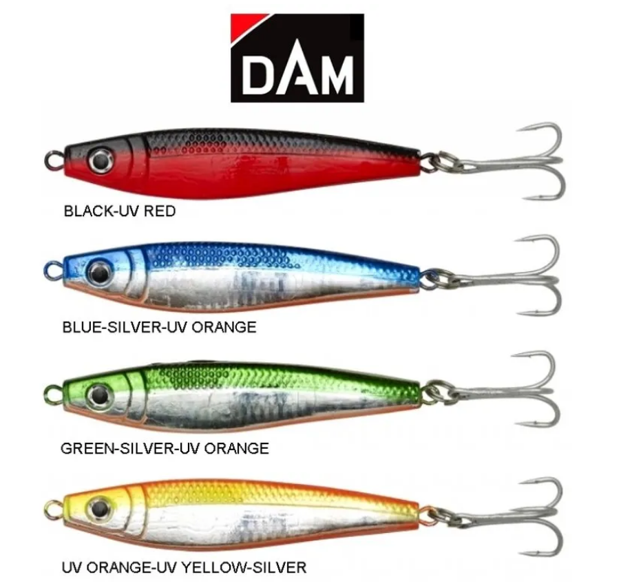 Pilkr DAM Thor NL 13 cm/200 g UV Orange/UV Yellow/Silver