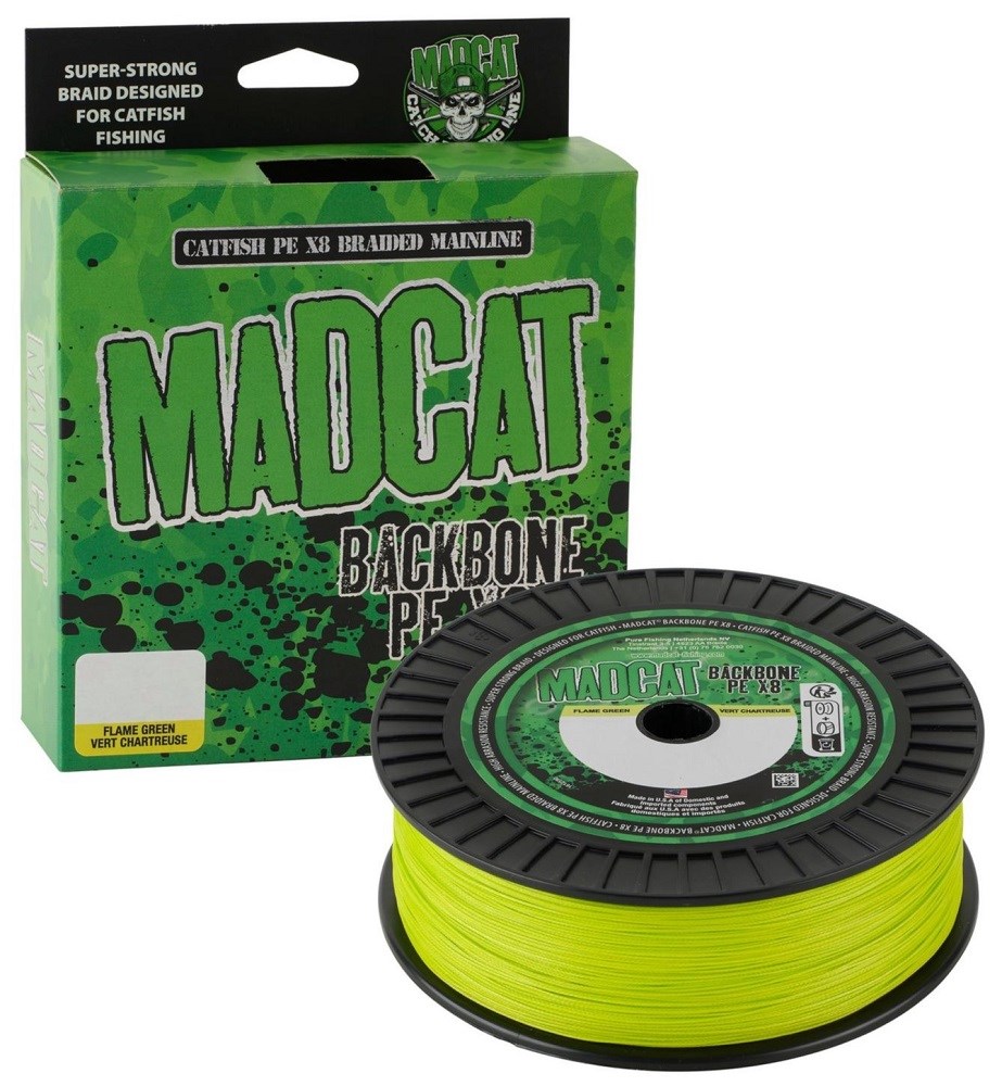 Madcat Splétaná Sumcová Šňůra Backbone PE X8 300 m - 0,55 mm 72,7 kg