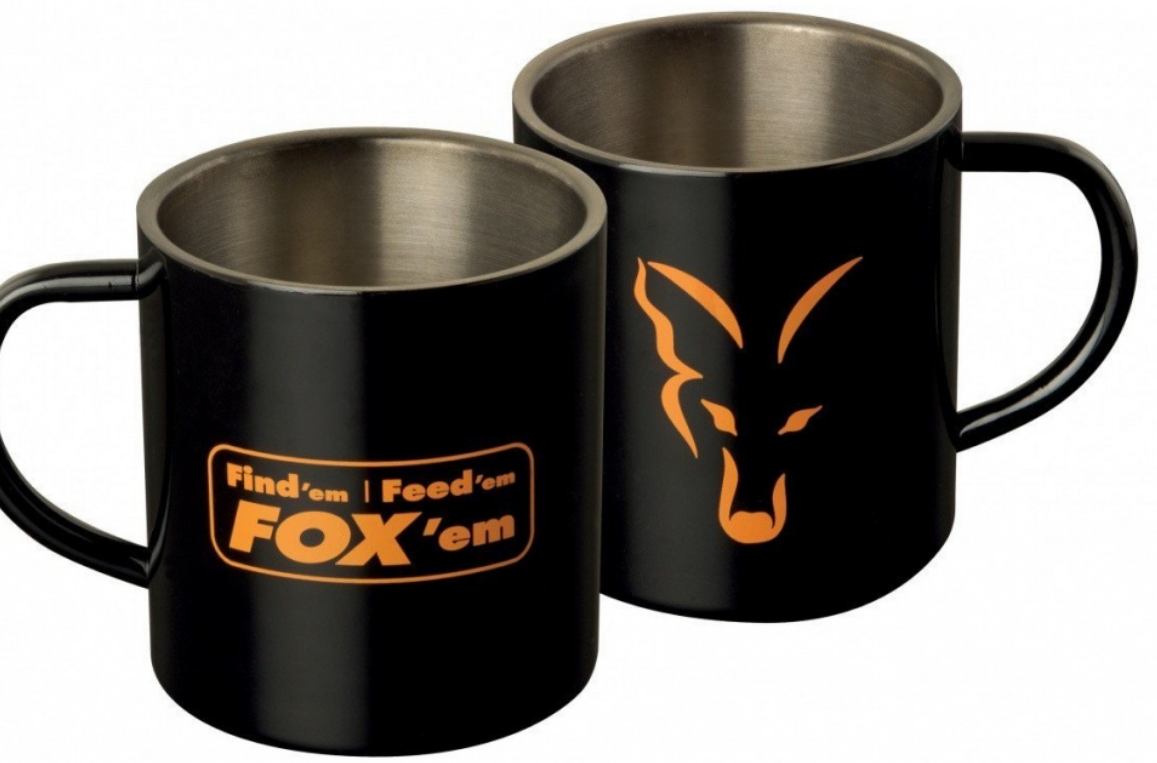 FOX nerezový hrnek Stainless Steel Mug 400ml