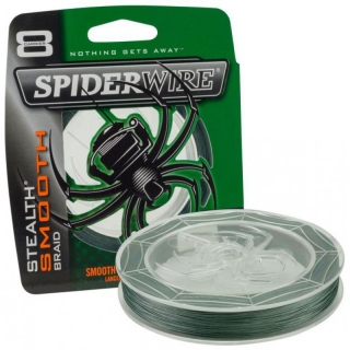 Šňůra Spiderwire Stealth Smooth 8 Zelená Metráž