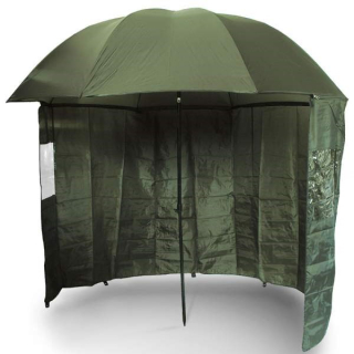 NGT Deštník S Bočnicí Brolly Side Green 2,2 m