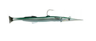 Gumová Nástraha Savage Gear 3D Needlefish Pulsetail 18cm 26gr Green 2+1