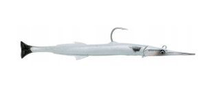 Gumová Nástraha Savage Gear 3D Needlefish Pulsetail 18cm 26gr Pearl White
