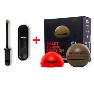 Sonar Deeper Smart Fishfinder Chirp+ 2 + Range Extender Zdarma